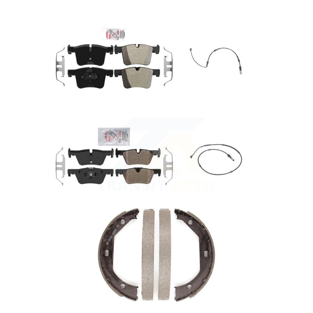 AmeriBRAKES - KNW-100425 - Front and Rear Disc Brake Pad Kits