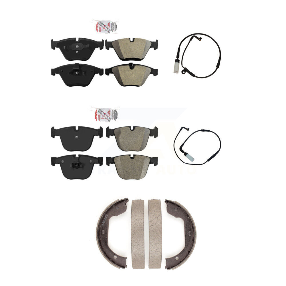 AmeriBRAKES - KNW-100440 - Front and Rear Disc Brake Pad Kits