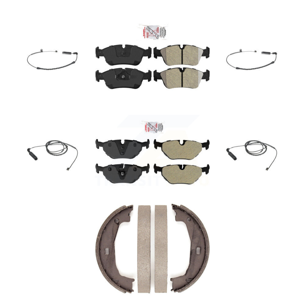 AmeriBRAKES - KNW-100475 - Front and Rear Disc Brake Pad Kits