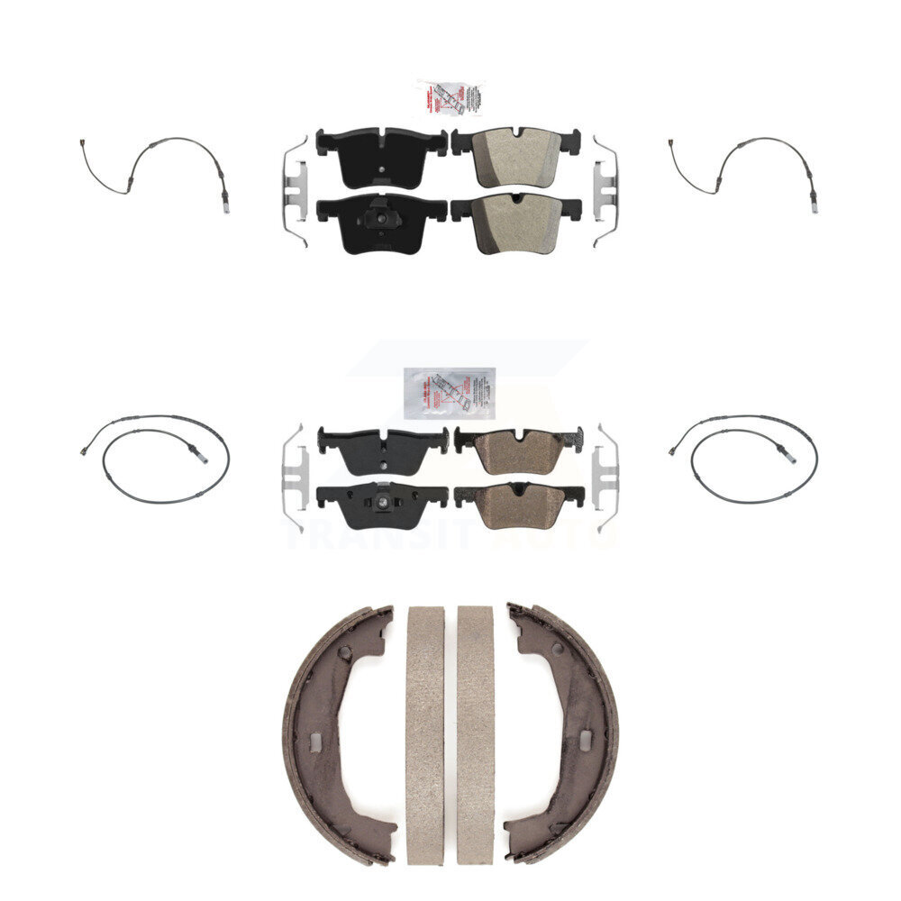 AmeriBRAKES - KNW-100513 - Front and Rear Disc Brake Pad Kits