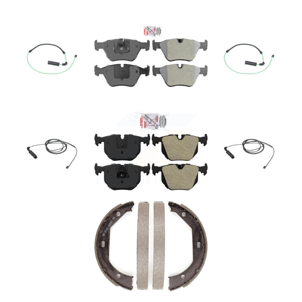 AmeriBRAKES - KNW-100529 - Front and Rear Disc Brake Pad Kits