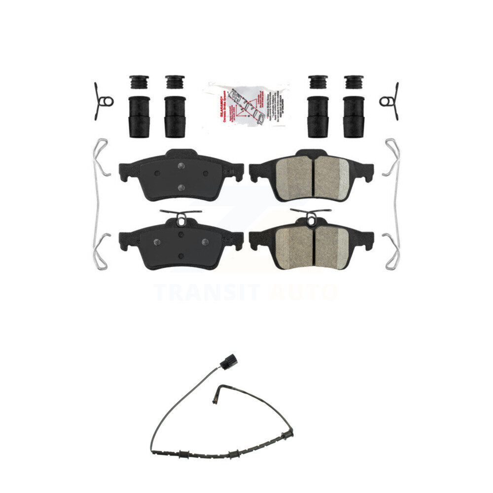 AmeriBRAKES KNW-100948 Disc Brake Pad for 2010-2013 Jaguar XJ - Rear