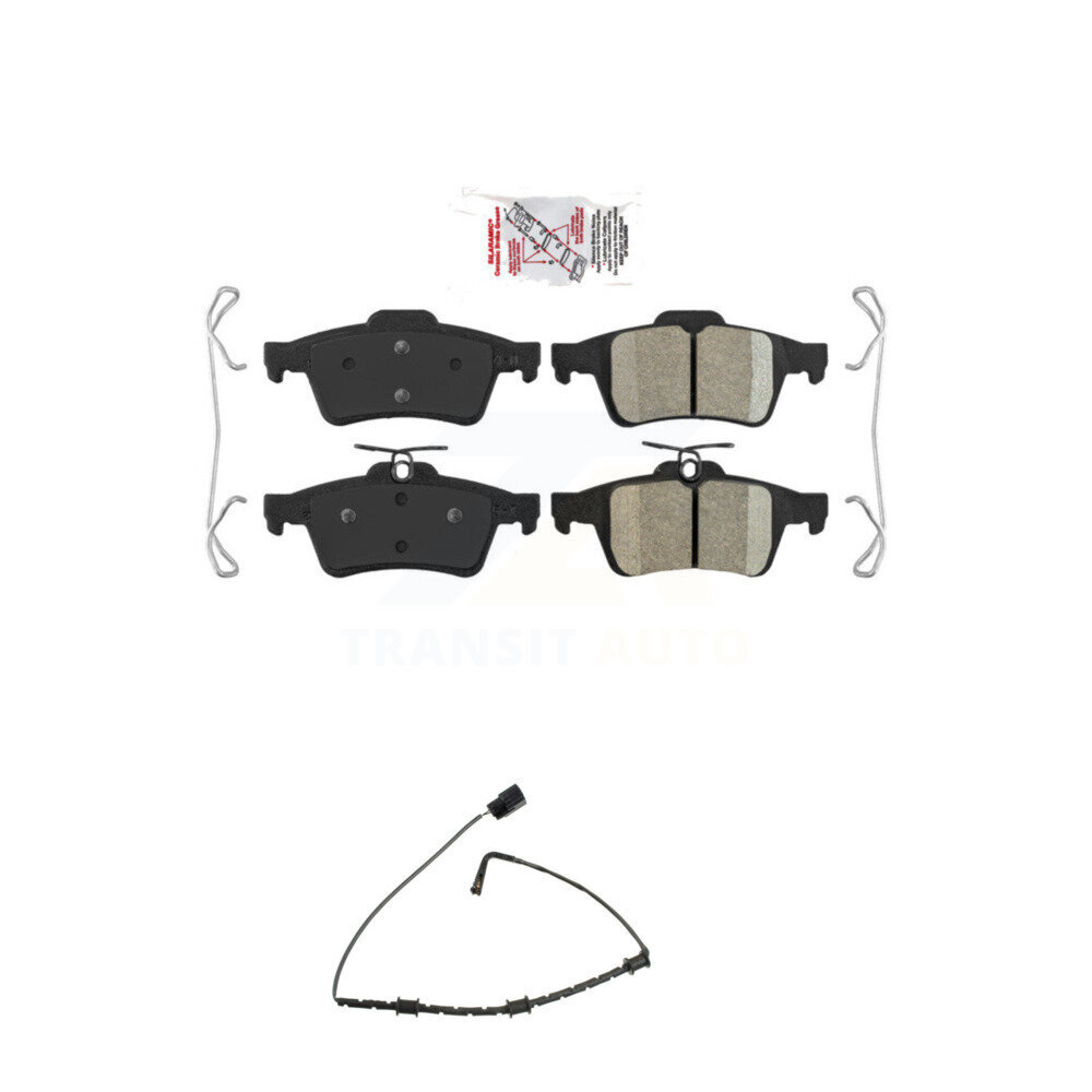 AmeriBRAKES KNW-100949 Disc Brake Pad for 2010-2013 Jaguar XJ - Rear