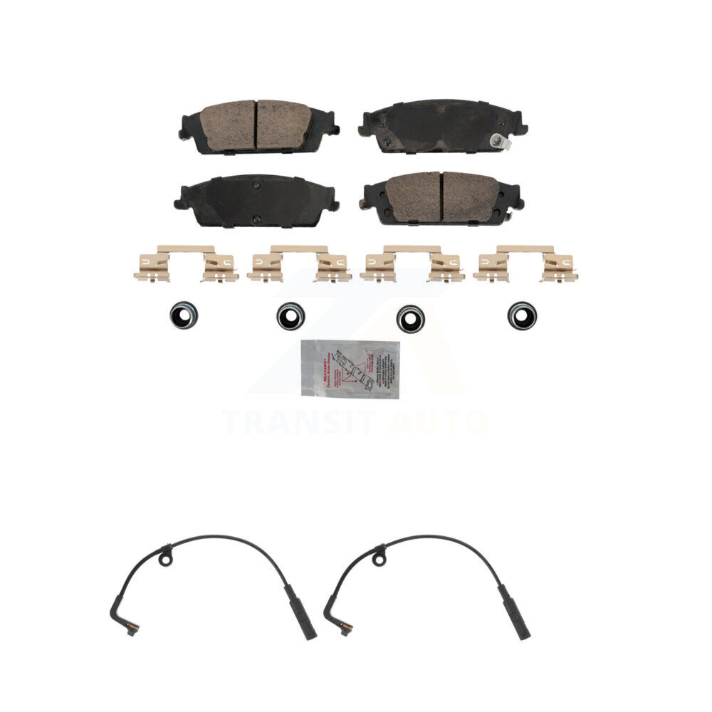 AmeriBRAKES KNW-101010 Disc Brake Pad for 2019 Chevrolet Silverado 1500 - Rear