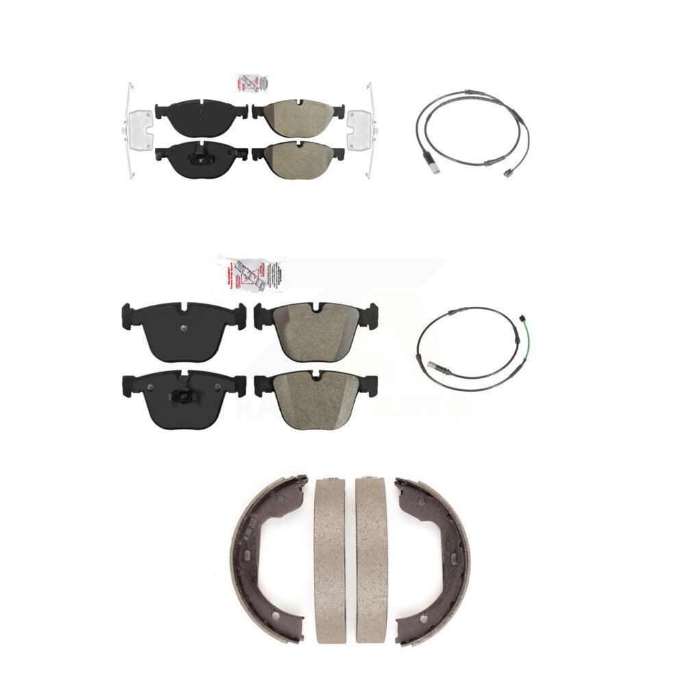 AmeriBRAKES - KNW-101190 - Front and Rear Disc Brake Pad Kits