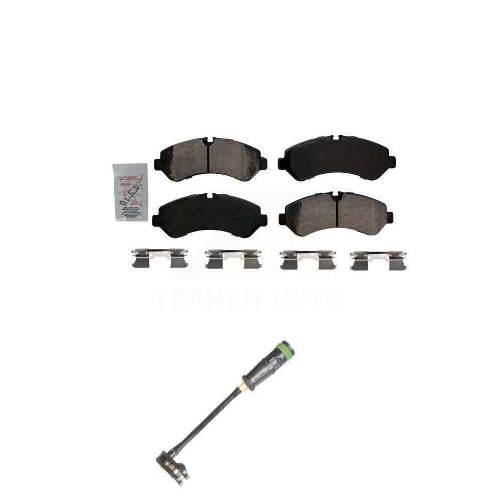 AmeriBRAKES KNW-101237 Disc Brake Pad for 2020-2021 Freightliner Sprinter 3500 - Rear