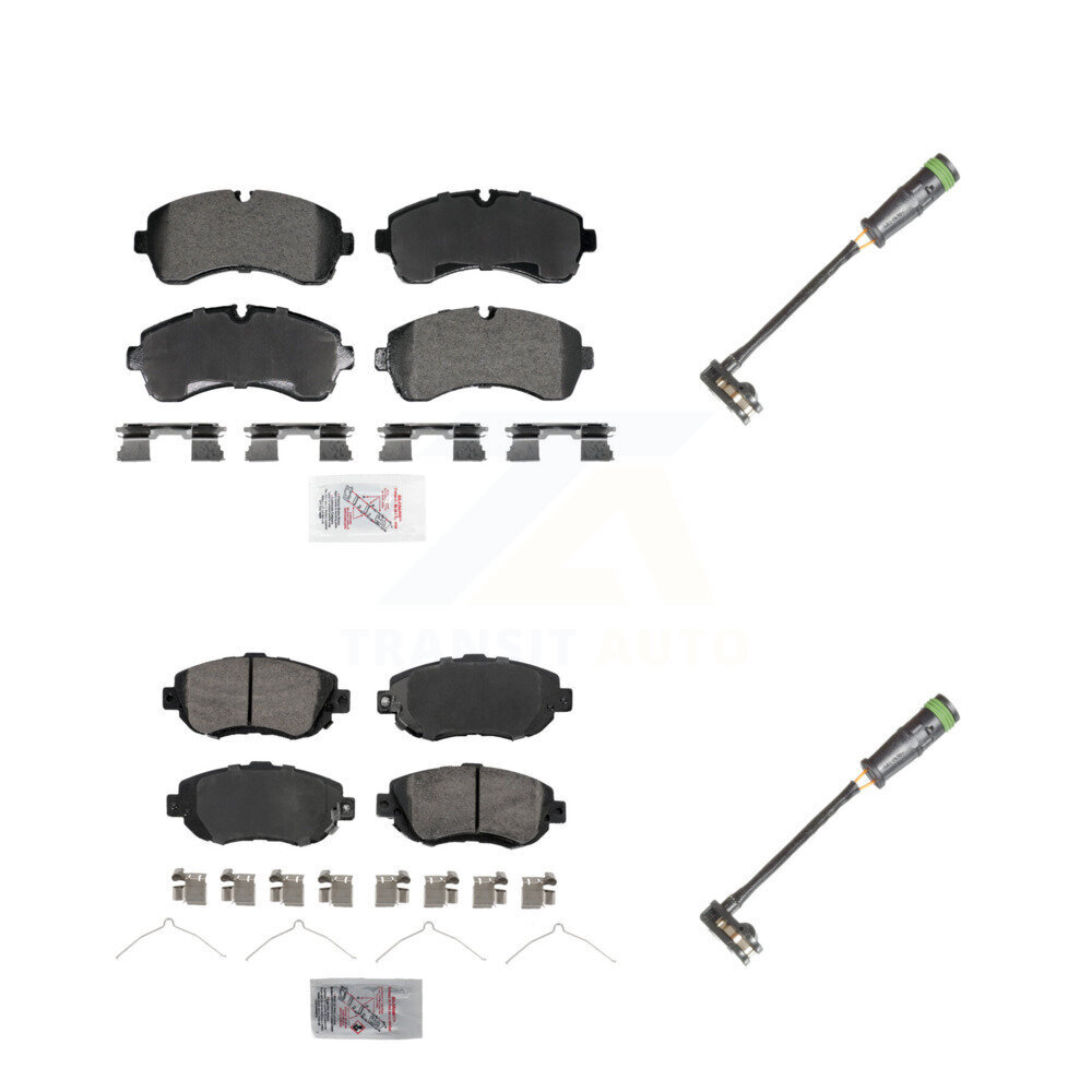 AmeriBRAKES - KNW-101326 - Front and Rear Disc Brake Pad Kits