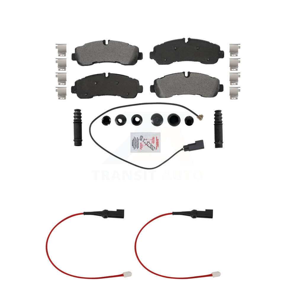AmeriBRAKES KNW-101367 Disc Brake Pad for 2020 Ford Transit-350 HD - Rear