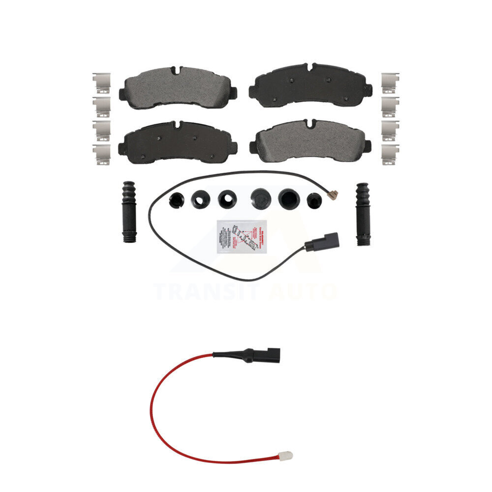 AmeriBRAKES KNW-101372 Disc Brake Pad for 2020 Ford Transit-350 HD - Rear