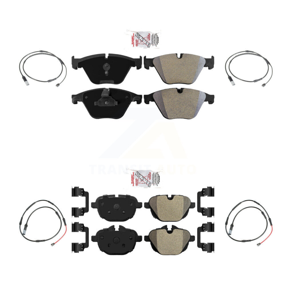 AmeriBRAKES - KNW-101423 - Front and Rear Disc Brake Pad Kits