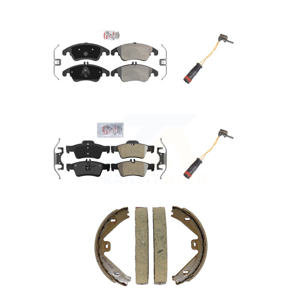 AmeriBRAKES - KNW-101445 - Front and Rear Disc Brake Pad Kits