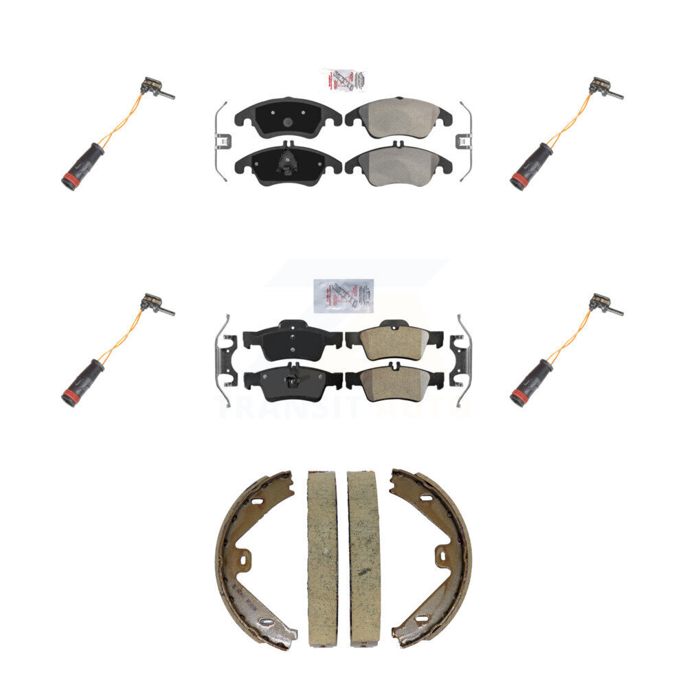 AmeriBRAKES - KNW-101459 - Front and Rear Disc Brake Pad Kits