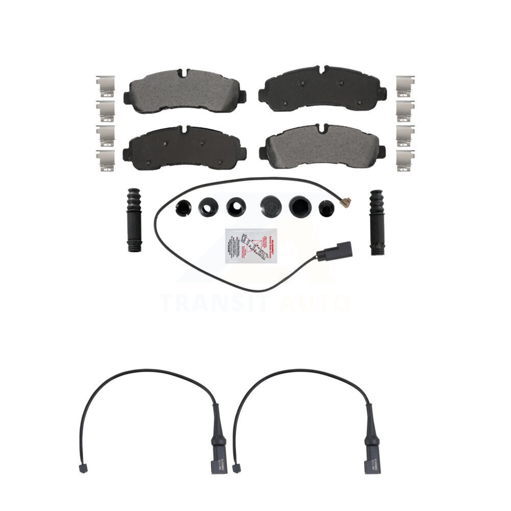 AmeriBRAKES KNW-101495 Disc Brake Pad for 2020 Ford Transit-350 HD - Rear
