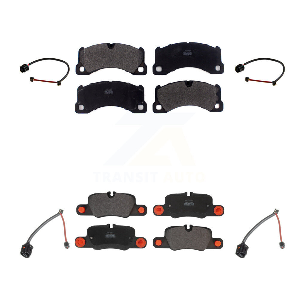 Positive Plus - KPW-100317 - Front and Rear Disc Brake Pad Kits