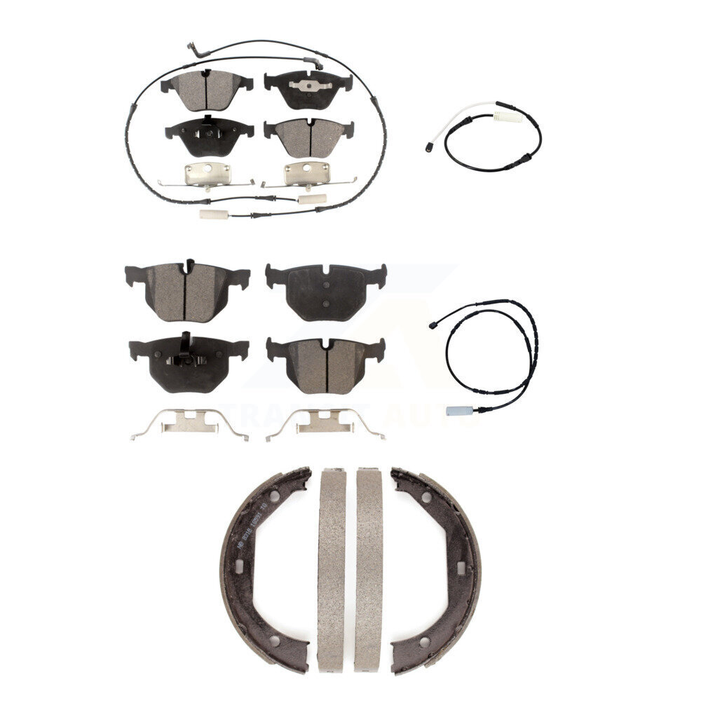 Positive Plus - KPW-100481 - Front and Rear Disc Brake Pad Kits