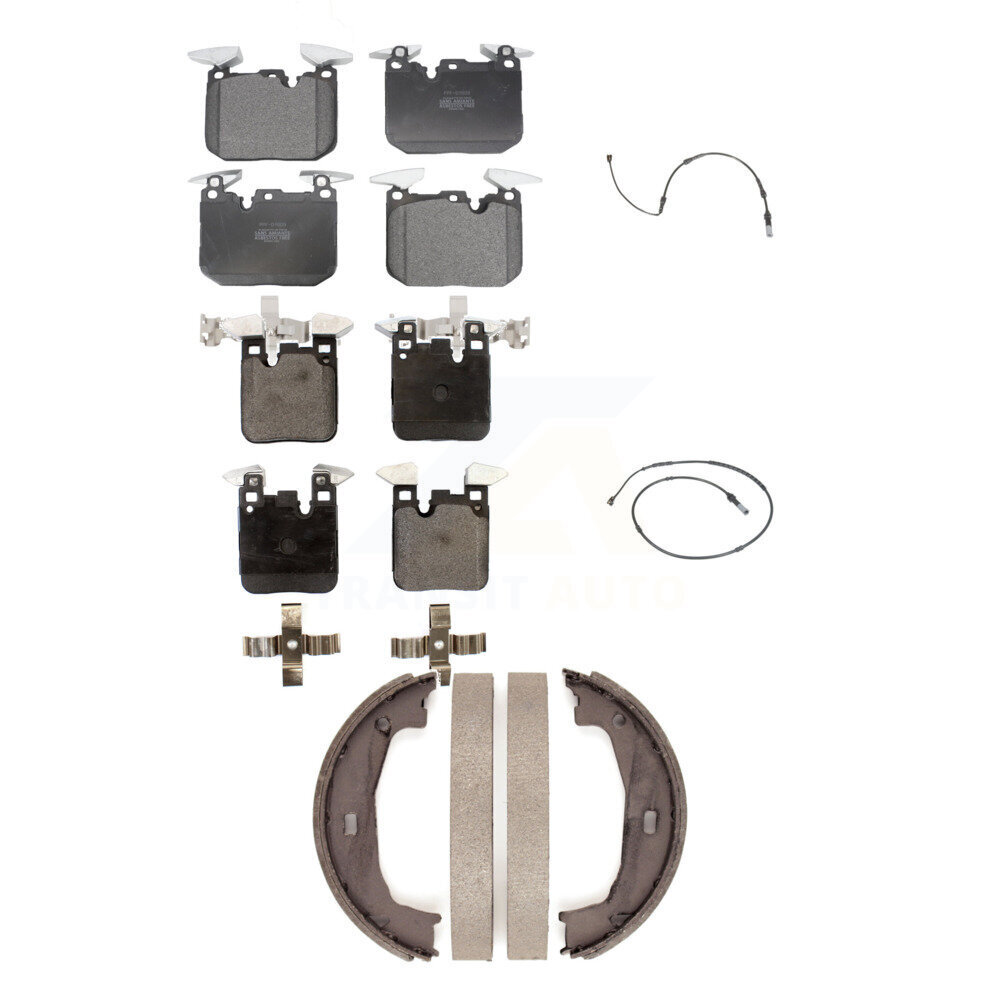 Positive Plus - KPW-100483 - Front and Rear Disc Brake Pad Kits