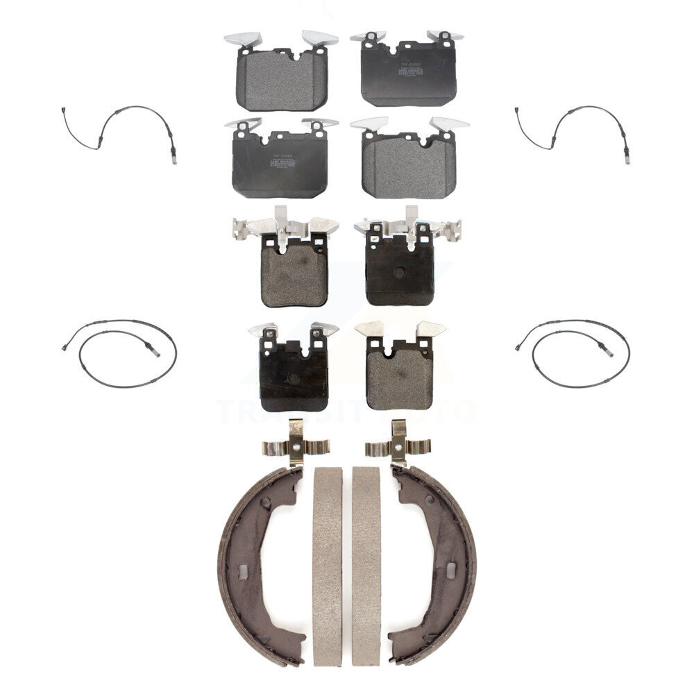 Positive Plus - KPW-100513 - Front and Rear Disc Brake Pad Kits