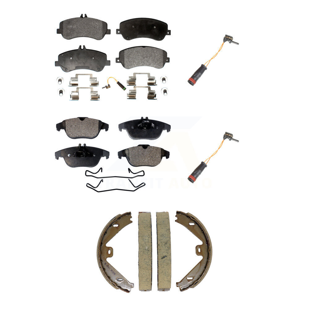 Positive Plus - KPW-101535 - Front and Rear Disc Brake Pad Kits