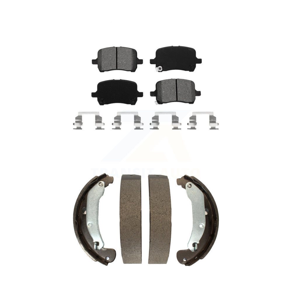 Transit Auto - KSN-100003 - Front and Rear Disc Brake Pad Kits