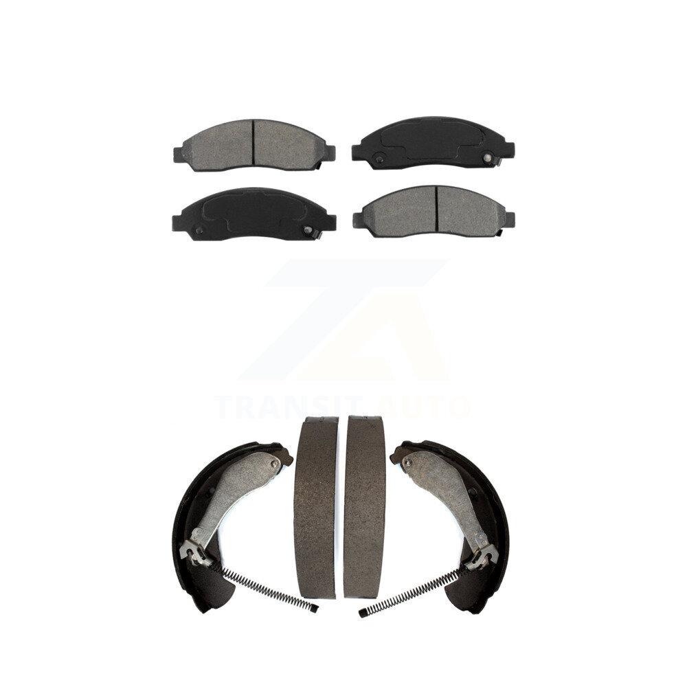 Transit Auto - KSN-100006 - Front and Rear Disc Brake Pad Kits