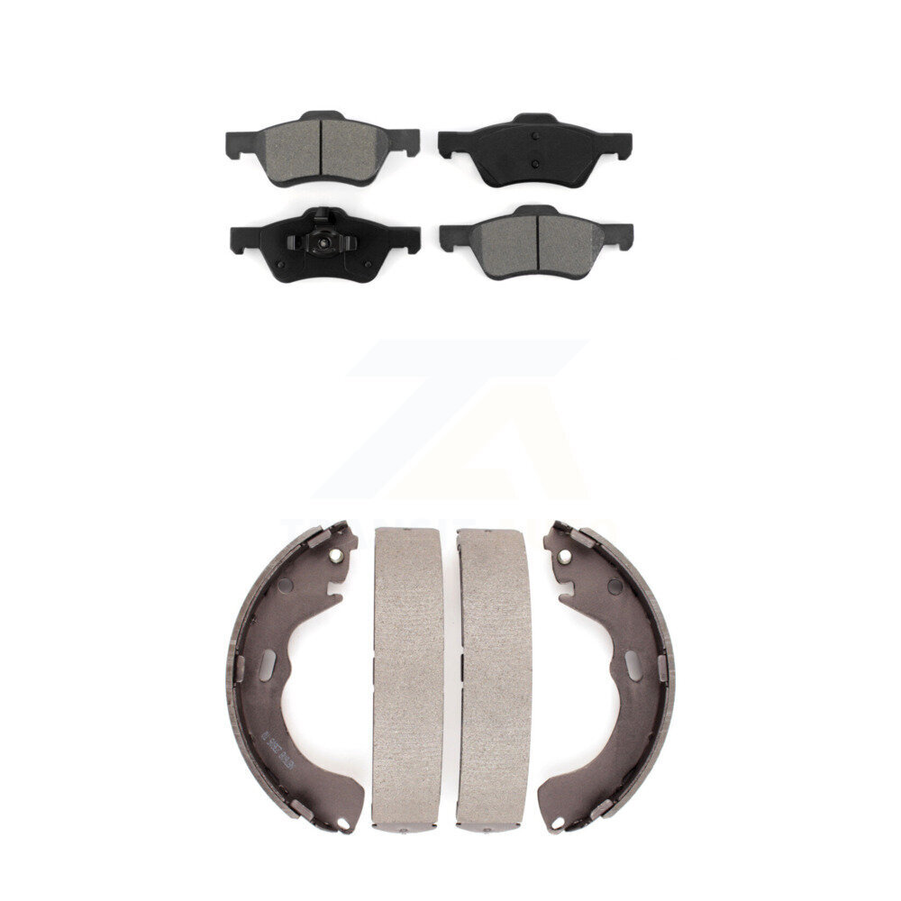 Transit Auto - KSN-100009 - Front and Rear Disc Brake Pad Kits