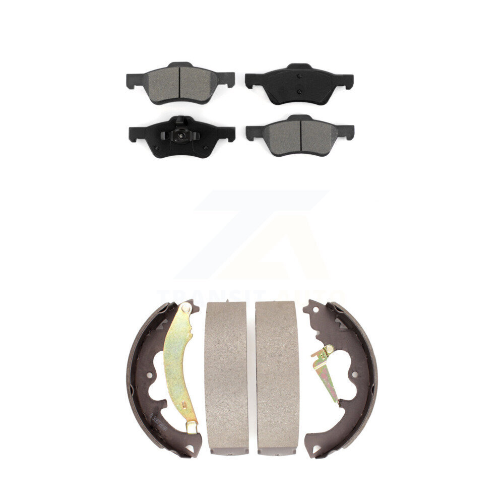 Transit Auto - KSN-100010 - Front and Rear Disc Brake Pad Kits