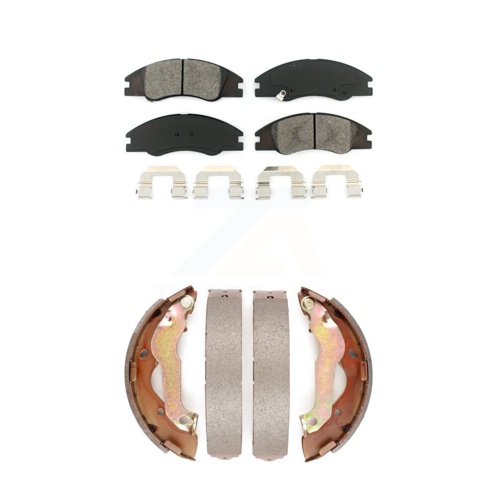 Transit Auto - KSN-100012 - Front and Rear Disc Brake Pad Kits