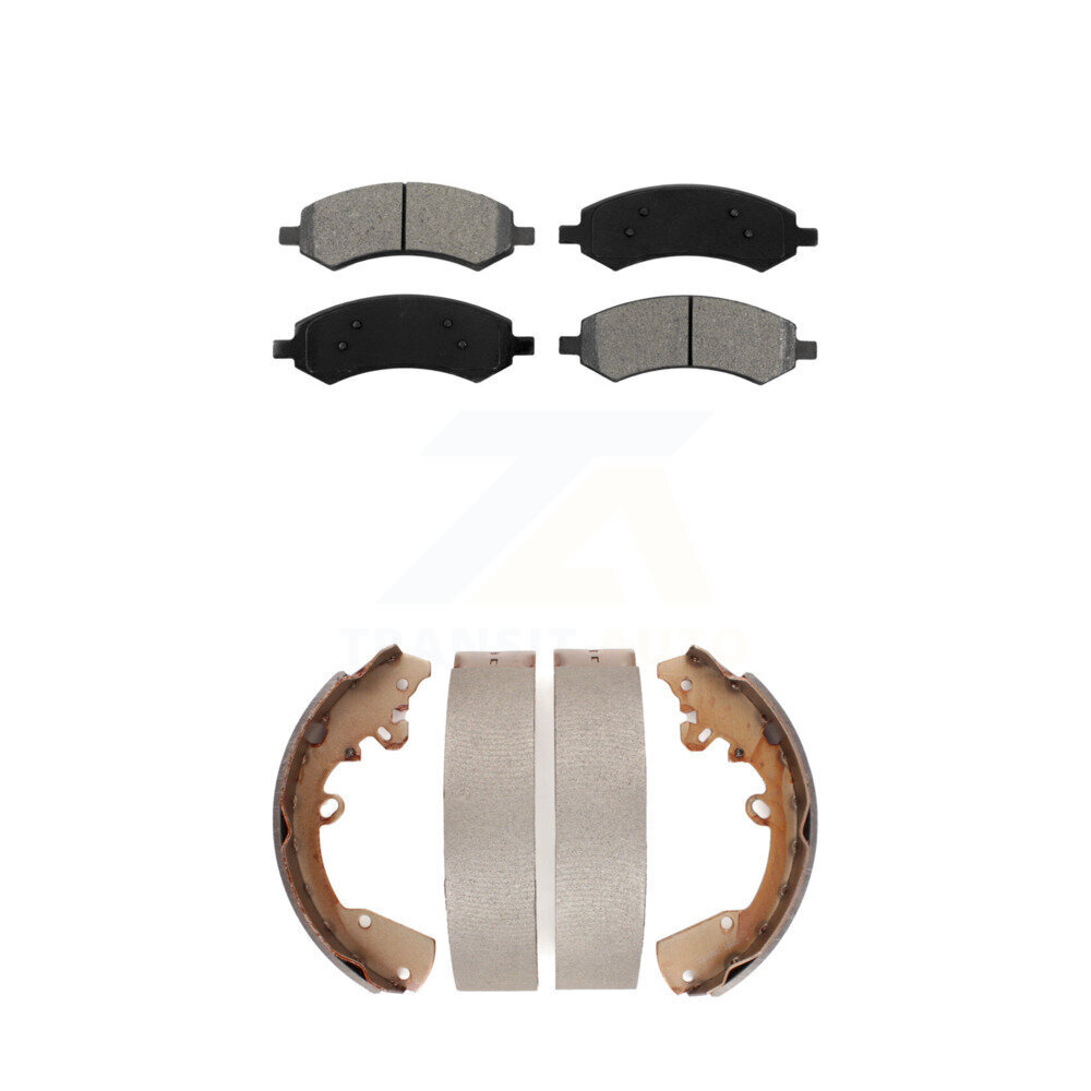 Transit Auto - KSN-100014 - Front and Rear Disc Brake Pad Kits