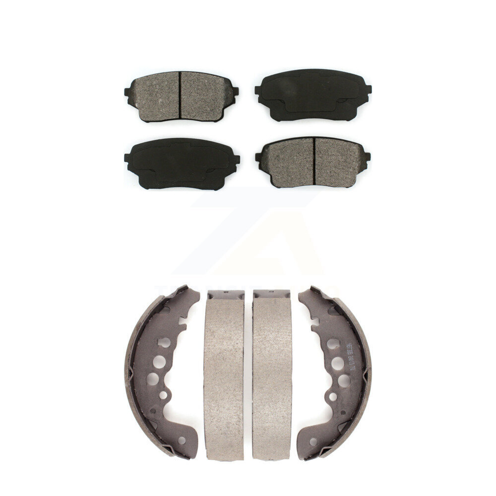 Transit Auto - KSN-100015 - Front and Rear Disc Brake Pad Kits