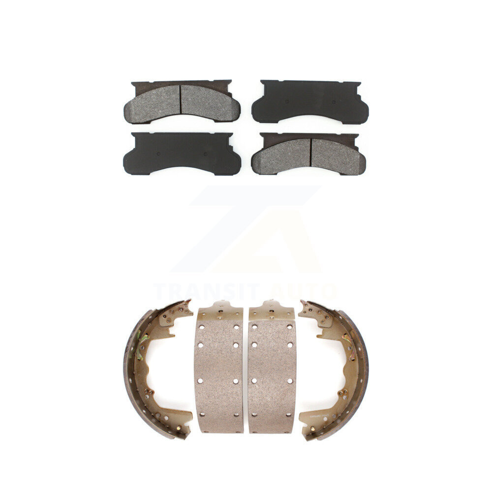 Transit Auto - KSN-100028 - Front and Rear Disc Brake Pad Kits