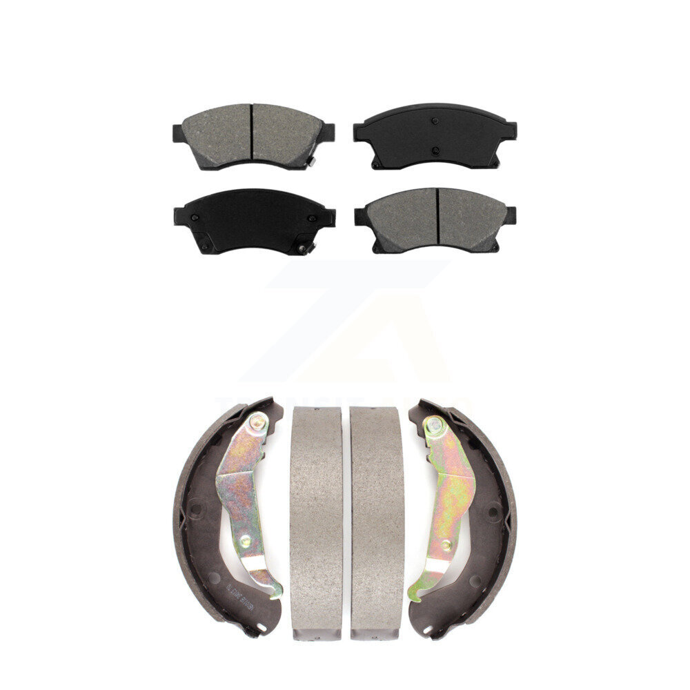 Transit Auto - KSN-100044 - Front and Rear Disc Brake Pad Kits