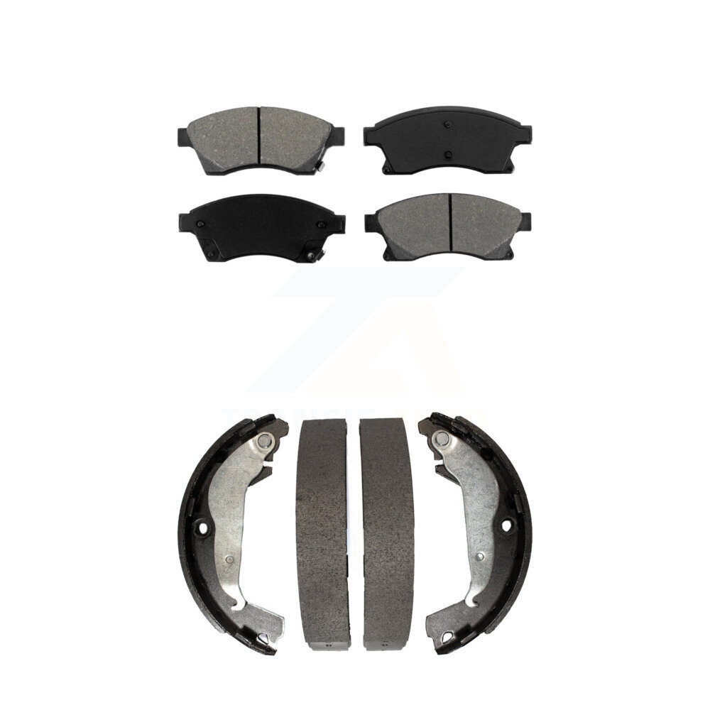 Transit Auto - KSN-100045 - Front and Rear Disc Brake Pad Kits