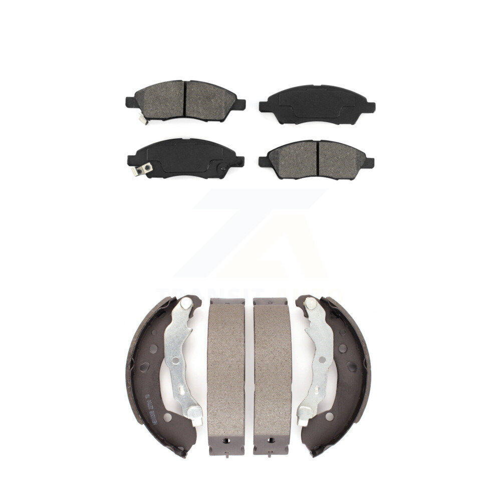 Transit Auto - KSN-100050 - Front and Rear Disc Brake Pad Kits