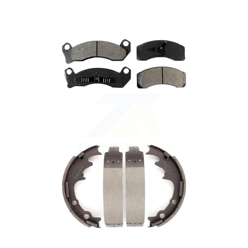 Transit Auto - KSN-100053 - Front and Rear Disc Brake Pad Kits