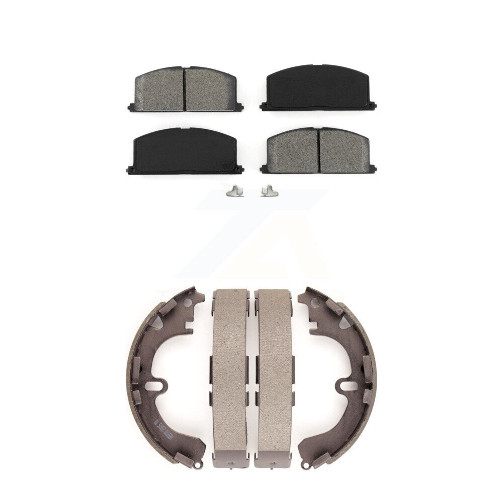 Transit Auto - KSN-100055 - Front and Rear Disc Brake Pad Kits