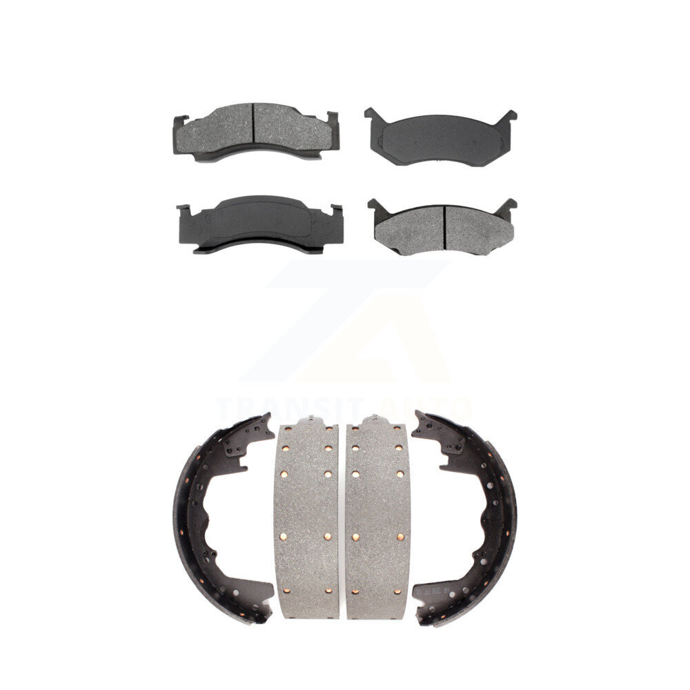 Transit Auto - KSN-100059 - Front and Rear Disc Brake Pad Kits