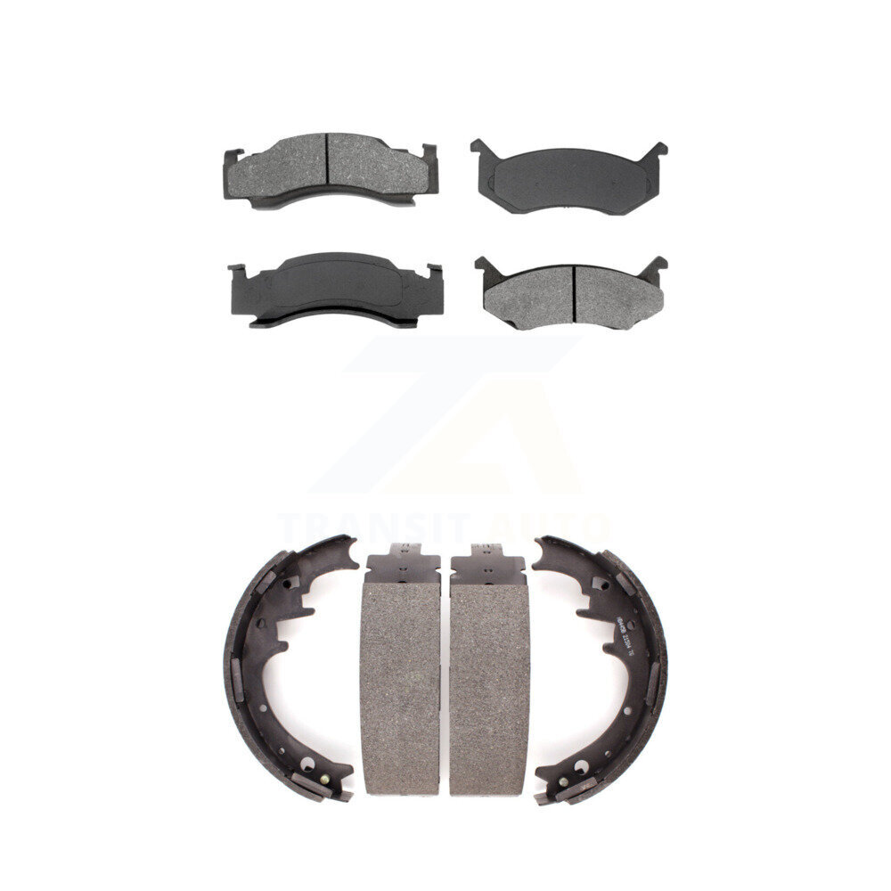Transit Auto - KSN-100060 - Front and Rear Disc Brake Pad Kits