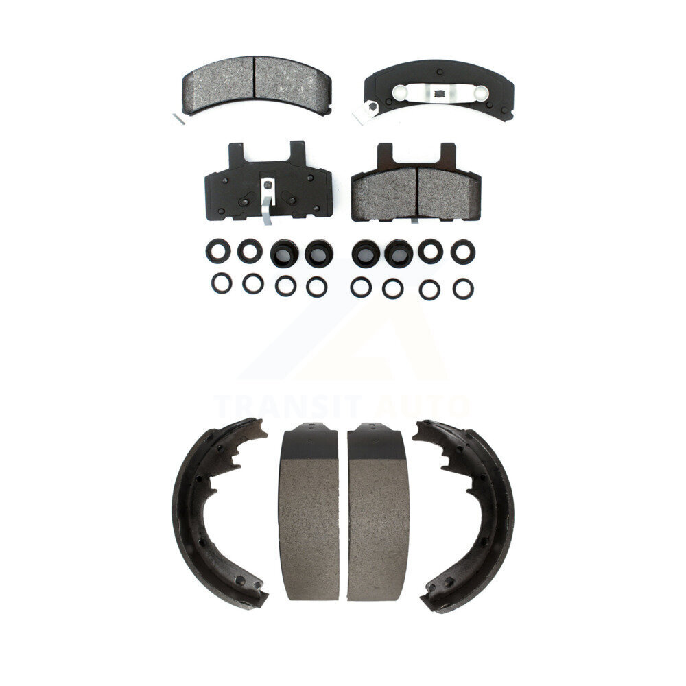 Transit Auto - KSN-100069 - Front and Rear Disc Brake Pad Kits