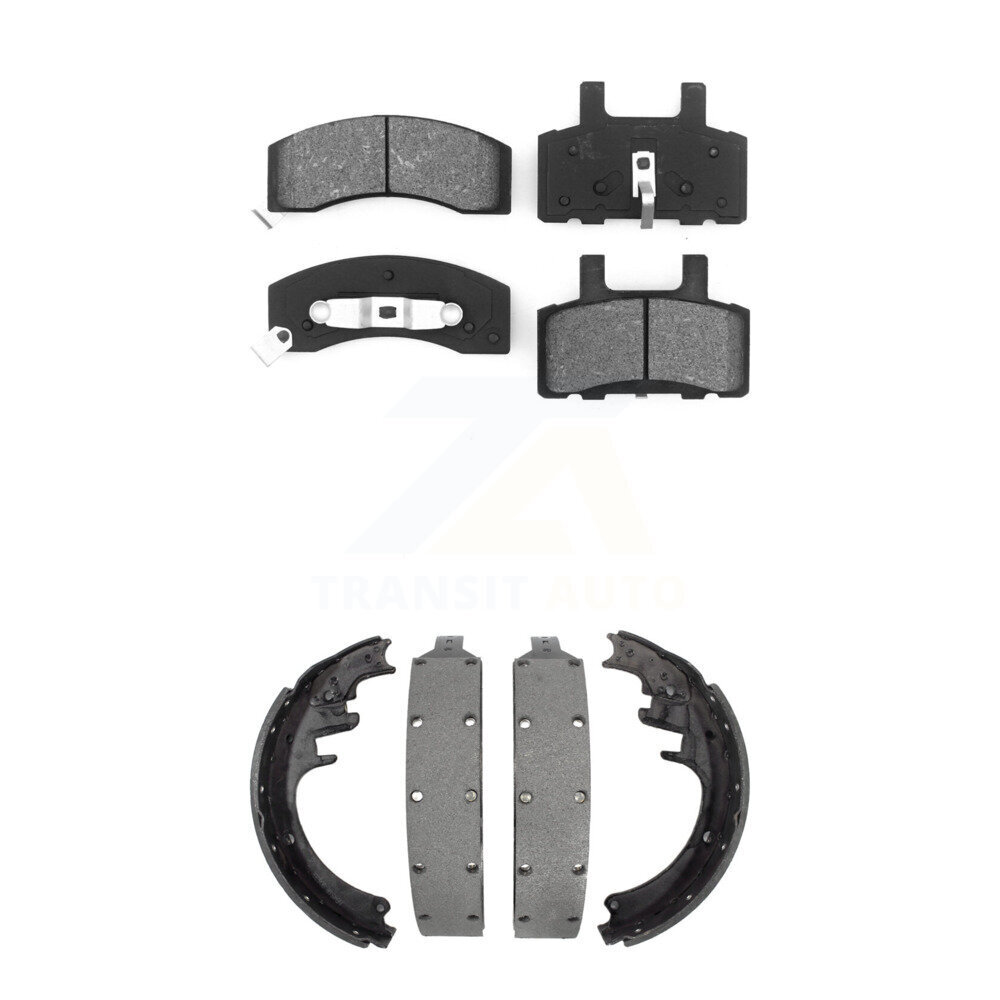 Transit Auto - KSN-100072 - Front and Rear Disc Brake Pad Kits
