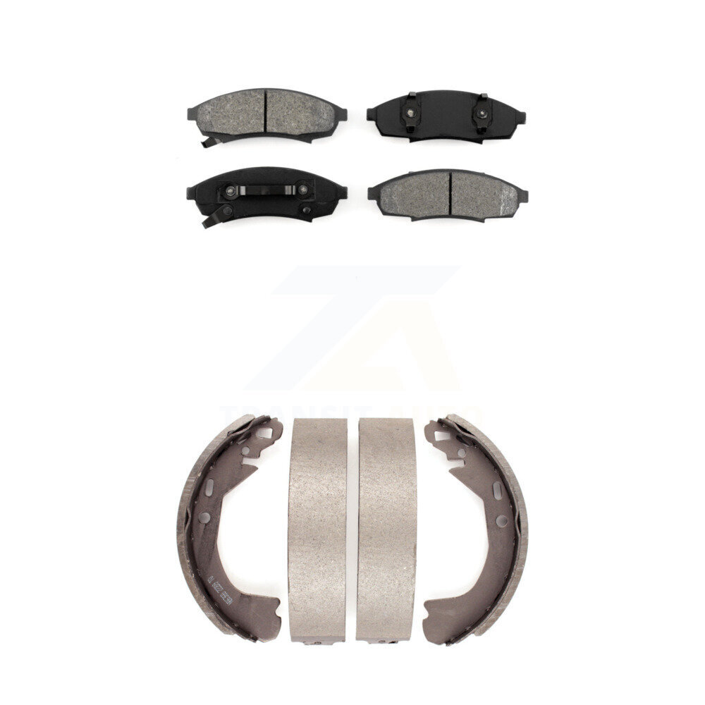 Transit Auto - KSN-100076 - Front and Rear Disc Brake Pad Kits