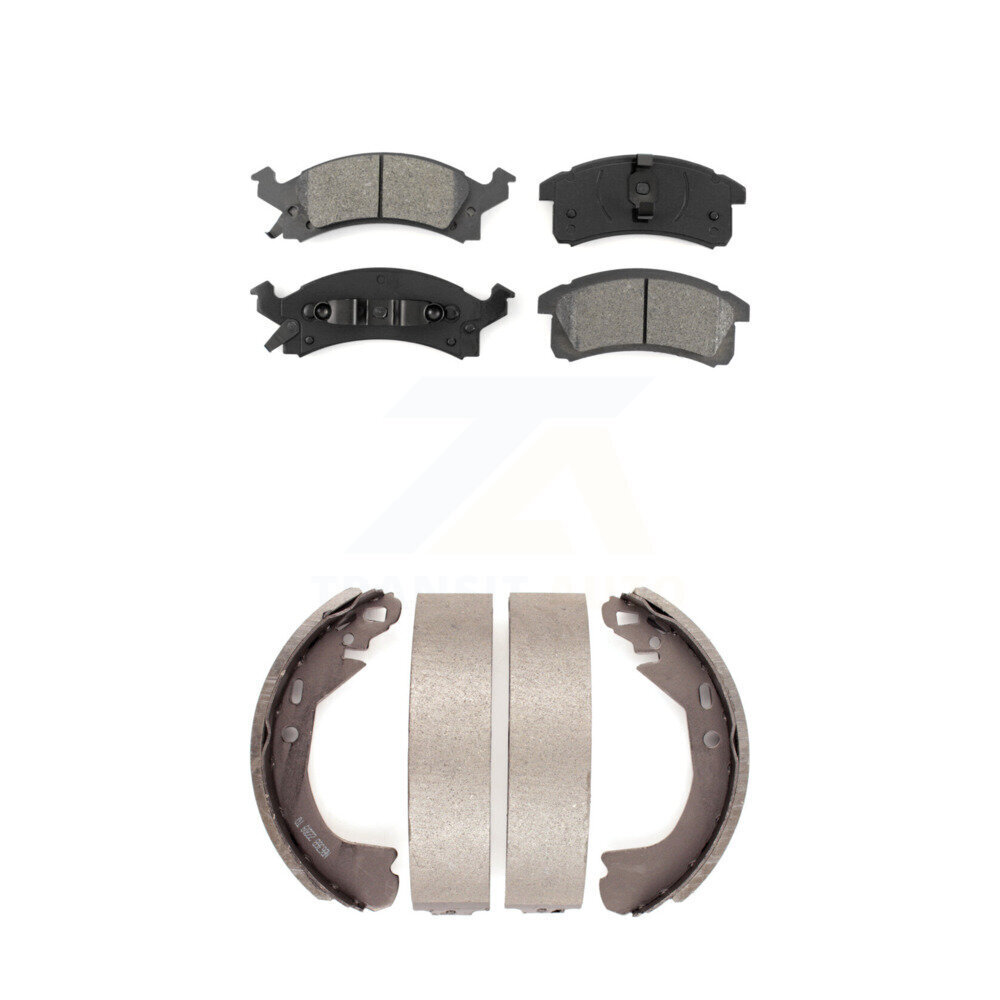 Transit Auto - KSN-100109 - Front and Rear Disc Brake Pad Kits