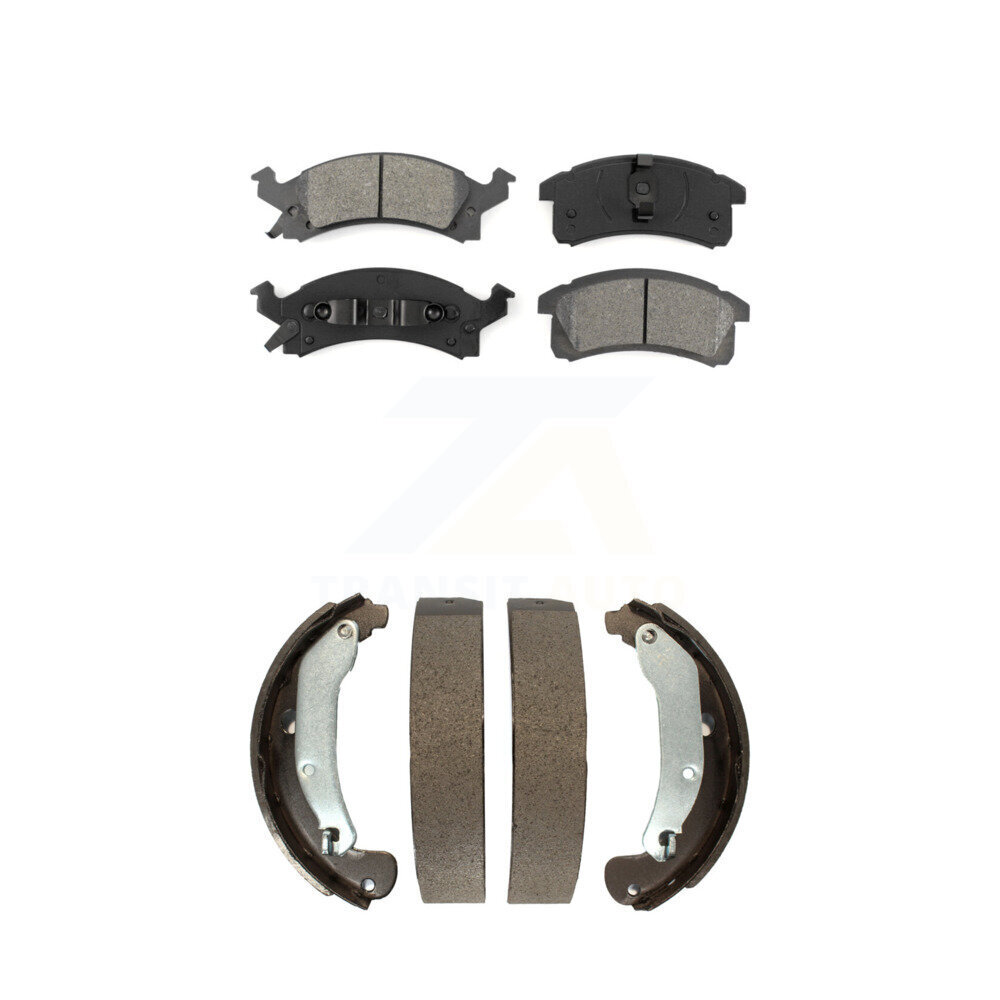 Transit Auto - KSN-100110 - Front and Rear Disc Brake Pad Kits