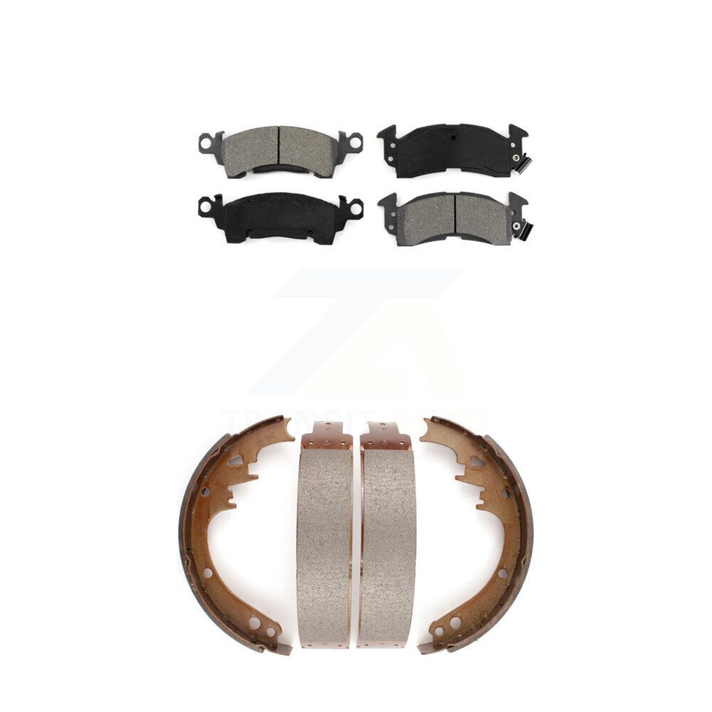 Transit Auto - KSN-100114 - Front and Rear Disc Brake Pad Kits