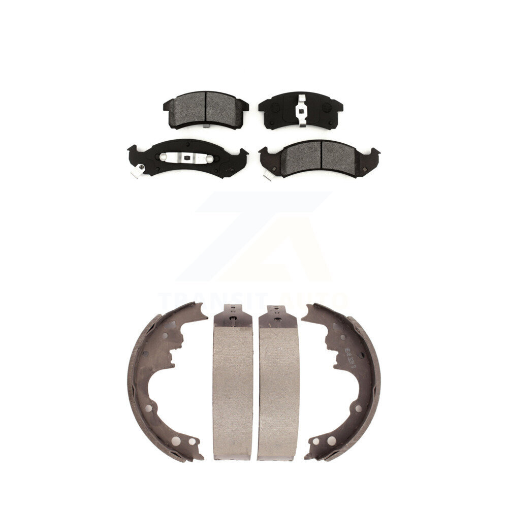 Transit Auto - KSN-100140 - Front and Rear Disc Brake Pad Kits