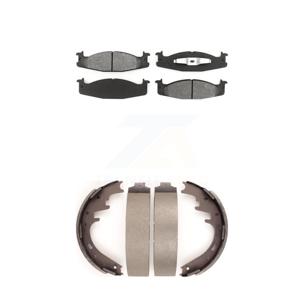 Transit Auto - KSN-100143 - Front and Rear Disc Brake Pad Kits