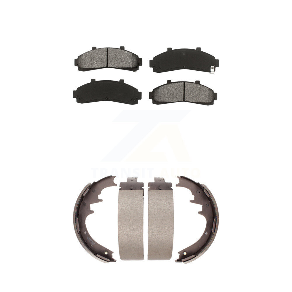 Transit Auto - KSN-100153 - Front and Rear Disc Brake Pad Kits