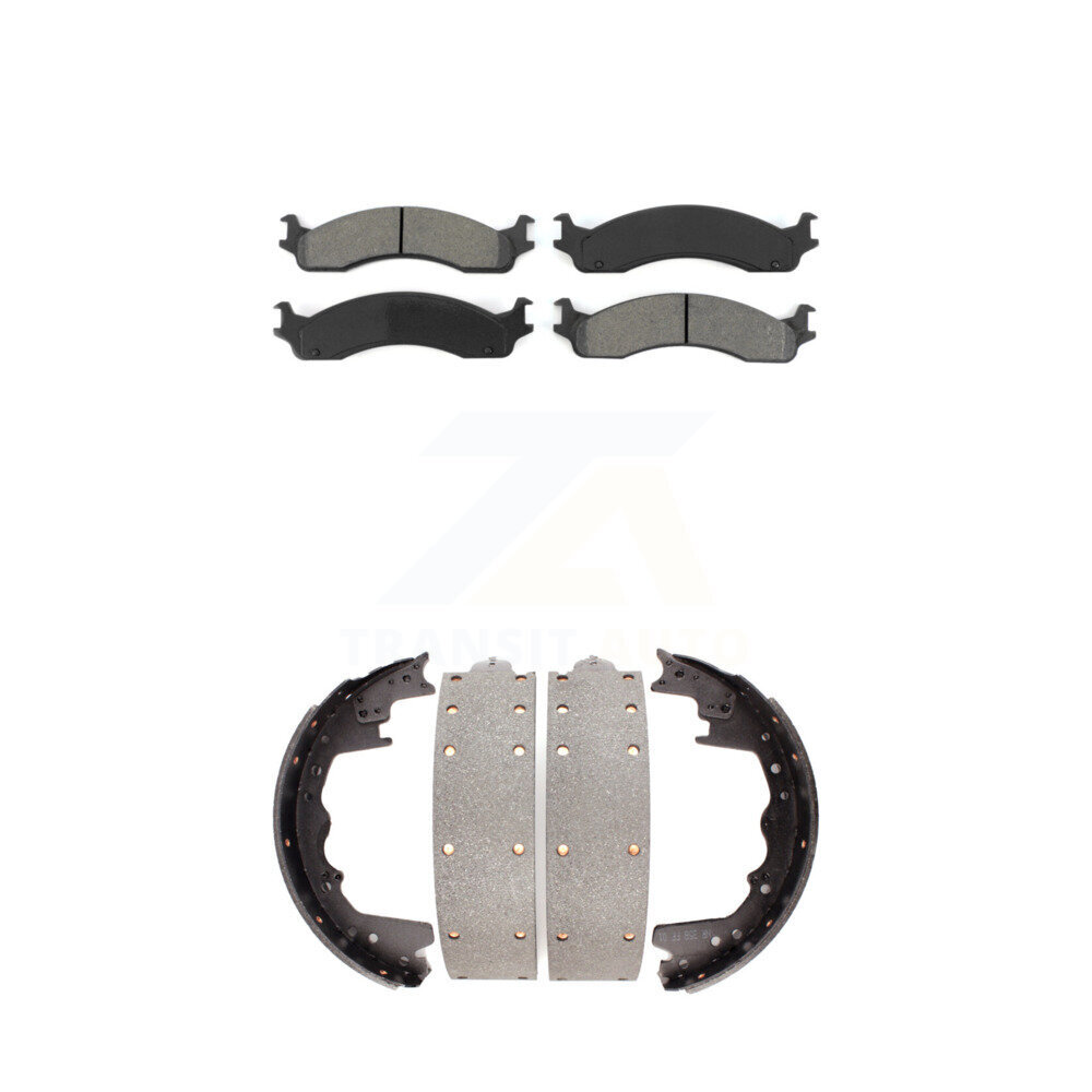 Transit Auto - KSN-100156 - Front and Rear Disc Brake Pad Kits