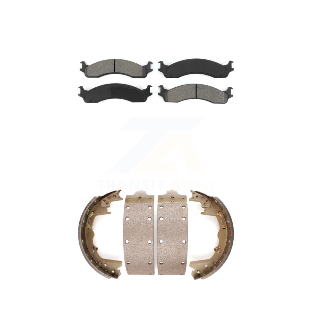 Transit Auto - KSN-100157 - Front and Rear Disc Brake Pad Kits