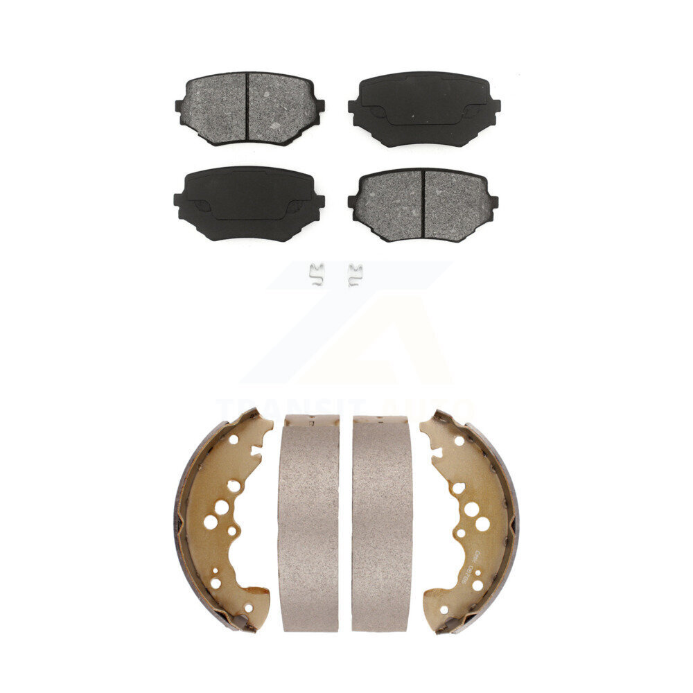 Transit Auto - KSN-100165 - Front and Rear Disc Brake Pad Kits