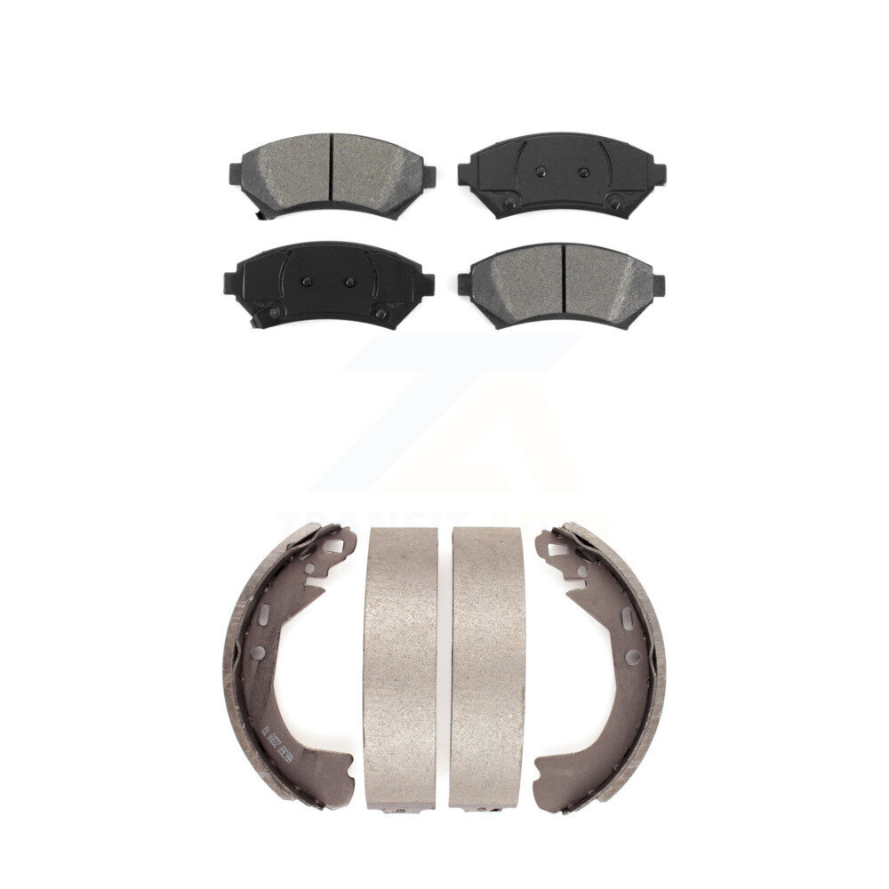 Transit Auto - KSN-100169 - Front and Rear Disc Brake Pad Kits